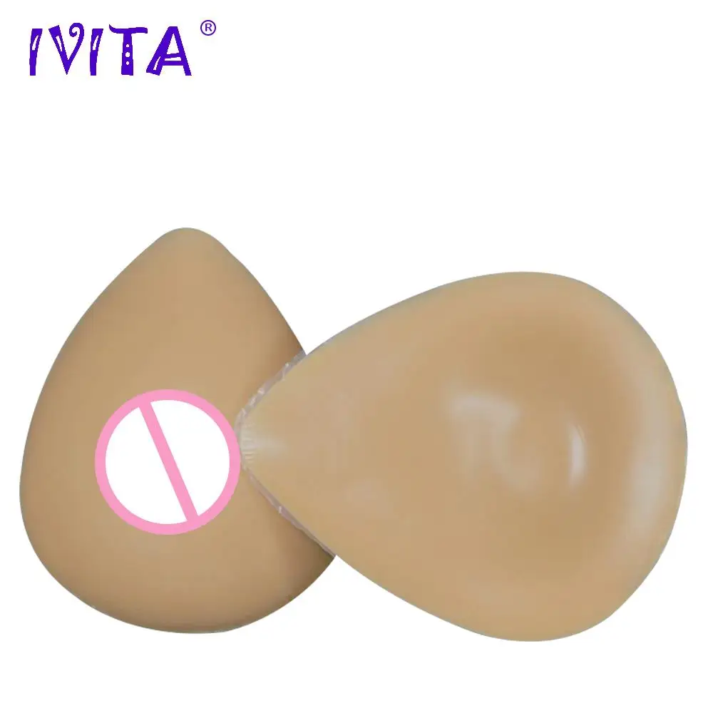 

IVITA 4100g Suntan Fake Boobs Realistic Artificial Silicone Breast Forms For Crossdresser Transvestite Mastectomy Breasts