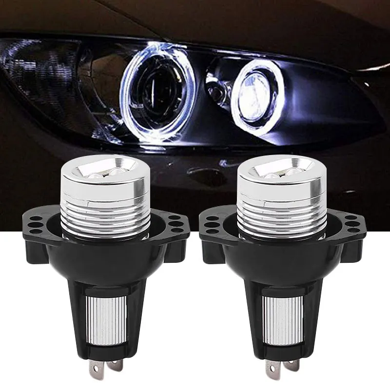 6 Вт 2 шт лампы Ангел глаз свет очень яркий DRL Туман света Halo автомобильные аксессуары фар украшения для BMW E91 BMW E90