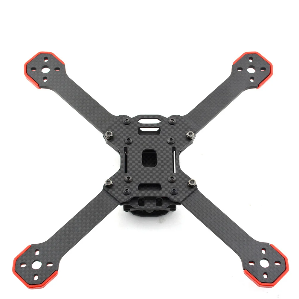 TRANSTEC Lightning 2 215 мм FPV Гоночная рама беспилотника 5 Arm 7075 CNC карбоновая комплект для F40