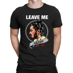 Cool Leave-me-Malone Post Malone Рэпер Хип-хоп Мужская футболка с круглым вырезом Топ