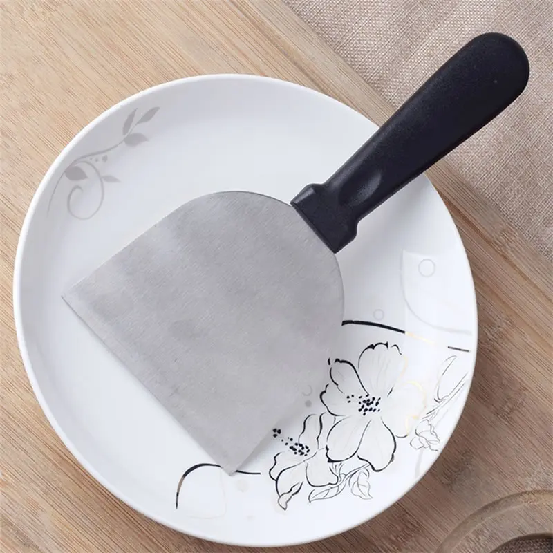 OBRKING Stainless Steel Pizza Peel Transfer Shovel Tray Moving Plate Cake Lifter DIY Cookie Spatula Scraper Cake Baking Supplies