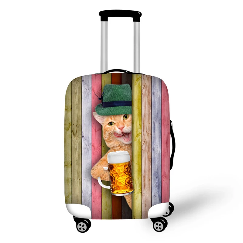 Color Board Animal design travel accessories suitcase protective covers 18-30 inch elastic luggage dust cover case stretchable Color Board Animal design travel accessories suitcase protective covers 18-30 inch elastic luggage dust cover case stretchable