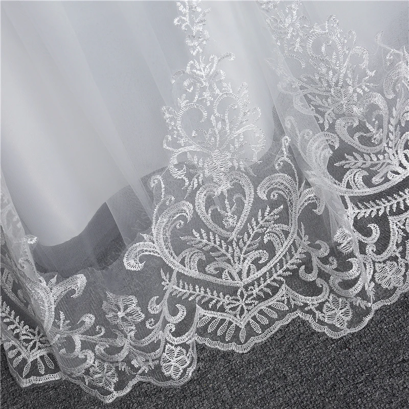 Новое модное роскошное свадебное платье с шалью и шлейфом, Милое Свадебное платье с открытыми плечами, большие размеры, на заказ, сексуальный вырез «сердечко»