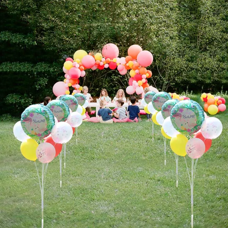 

55/90/120 Outdoors Balloon Stand Holder Wedding Decoration Balloons Road Sign Ballon Stick Kids Birthday Picnic Party Supplies