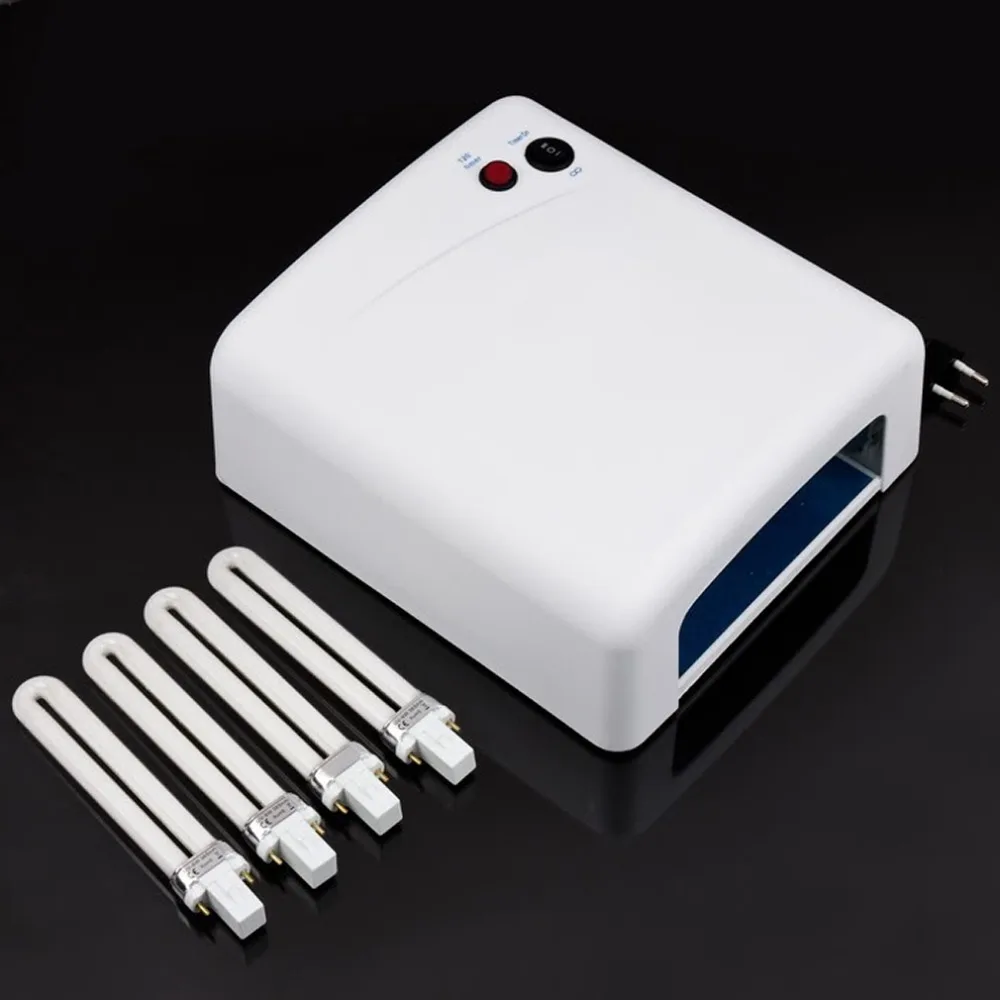 High quality Popular 36W EU Plug Ultraviolet 220V Gel Professional UV Curing Lamp Light Dryer Nail