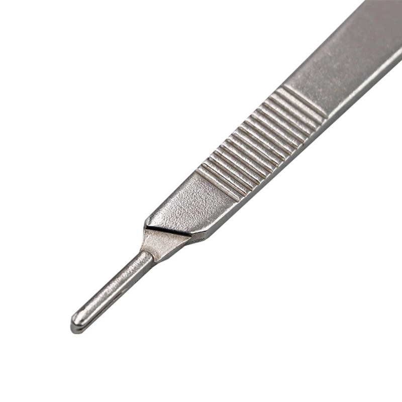 1 шт., держатель для ножа из нержавеющей стали, хирургическая Ручка для ножа, косметический хирургический инструмент, стоматологические инструменты