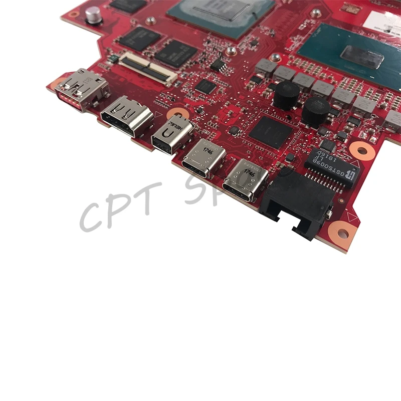 ل HP فأل 17T-AP000 17-ap 17-ap045TX 003 005 035 036 اللوحة المحمول I7-7820HK CPU GTX 1070 8 GB GPU 940622 -601 DA0G3CMBCH0