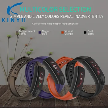 

Newest Smart Bracelet Theme switching calorie calculation wechat sports sedentary reminder Alarm reminder APP report smart band