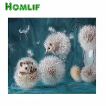 Алмазная вышивка кофе значок с вышивкой в виде ромба Ежик Одуванчик алмазная живопись на заказ la Каса де papel серия коробка для ручек