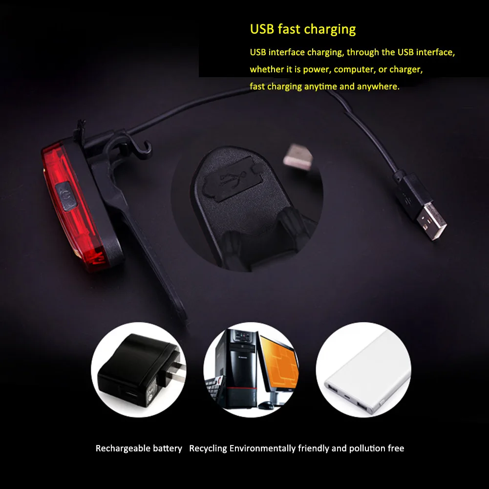 Cheap Bicycle Tail Light Ultra Bright USB Rechargeable Warning Light Mountain Bike Riding Equipment Accessories Fits On Any Road Bikes 22 Cheap Bicycle Tail Light Ultra Bright USB Rechargeable Warning Light Mountain Bike Riding Equipment Accessories Fits On Any Road Bikes 22