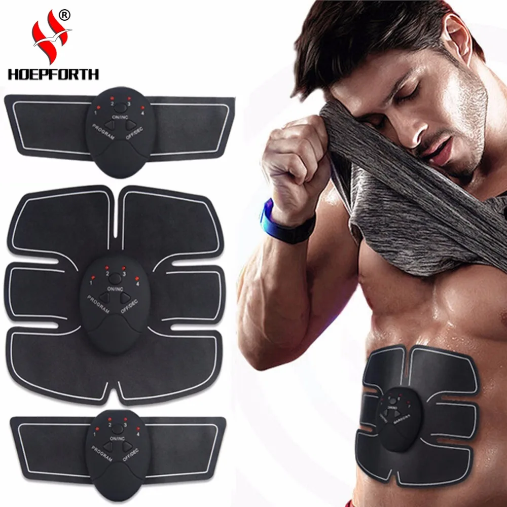 

EMS Wireless Muscle Stimulator Smart Fitness Abdominal Training Device Electric Body Slimming Beauty Machine Exerciser Massager