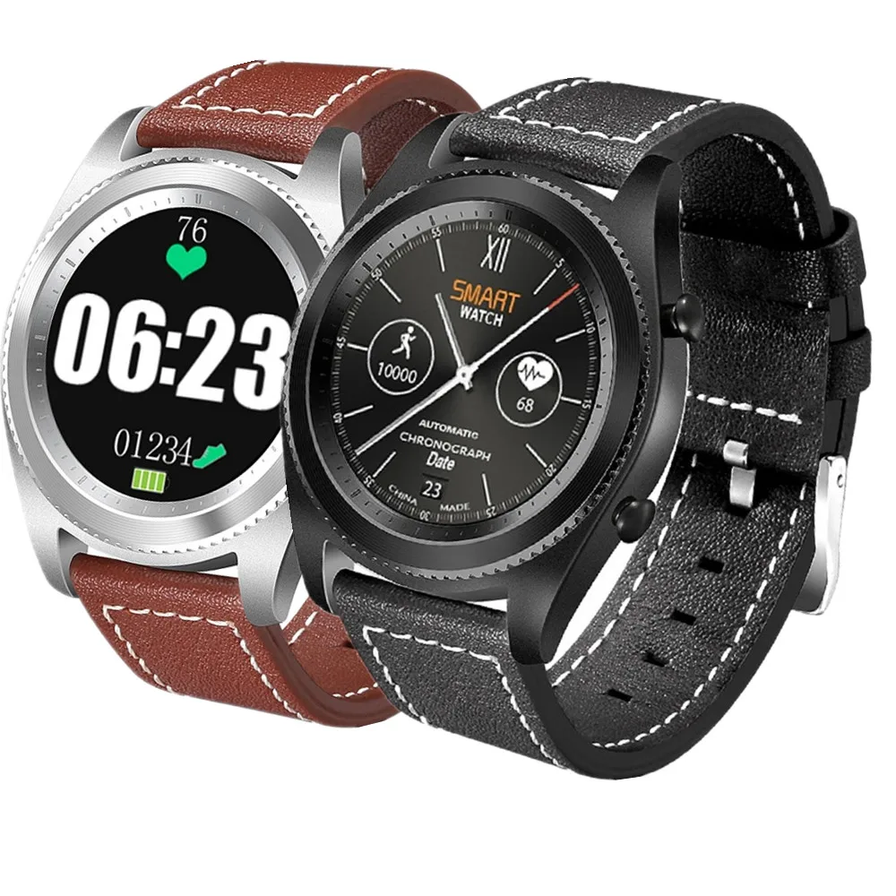 Оригинальный № 1 S9 MTK2502 умные часы отображающие сердцебиение Bluetooth 4 0 Смарт