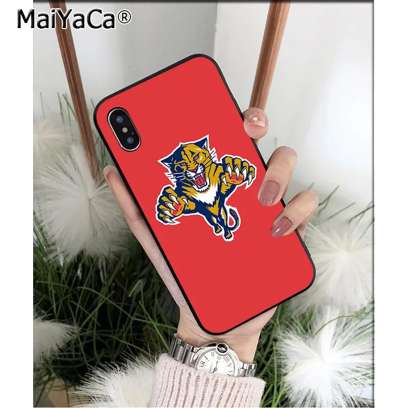 MaiYaCa Florida Panthers ТПУ Мягкий силиконовый чехол для телефона чехол для Apple iPhone 8 7 6 6S Plus X XS MAX 5 5S SE XR Чехол для мобильного телефона s