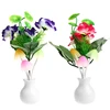 Sensor Night Light Plum Blossom Flower LED Lamp US Plug 220V Romantic Home Decor ► Photo 2/4