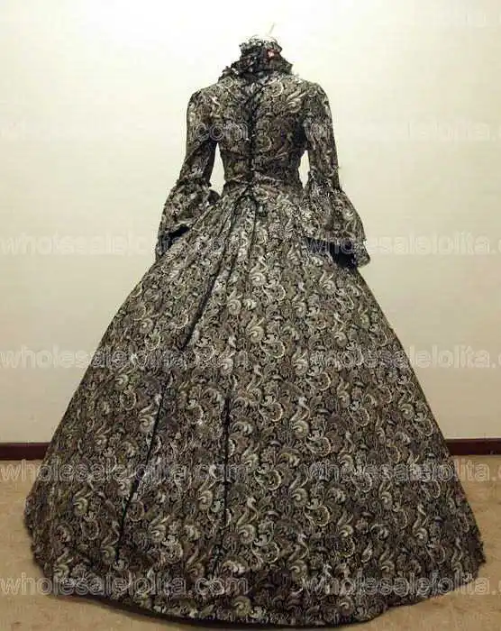 Colonial-Georgian-Penny-Dreadful-Victorian-Dress-Gothic-Period-Ball-Gown-Reenactment-Theater-Costume_D138DarkFloral-4(1)