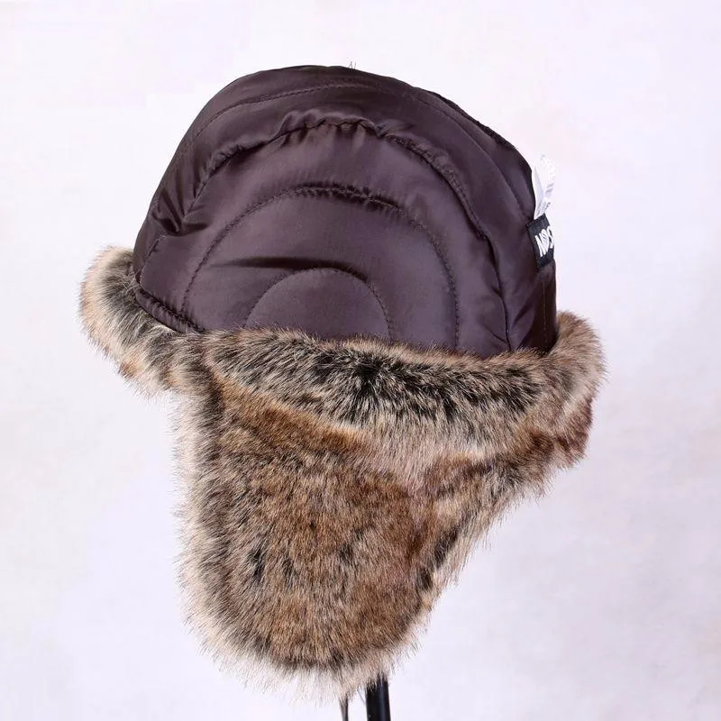 Новое поступление, зимняя мужская и женская шапка, теплая шерстяная шапка пилота, шапки-бомберы, регулируемые меховые шапки