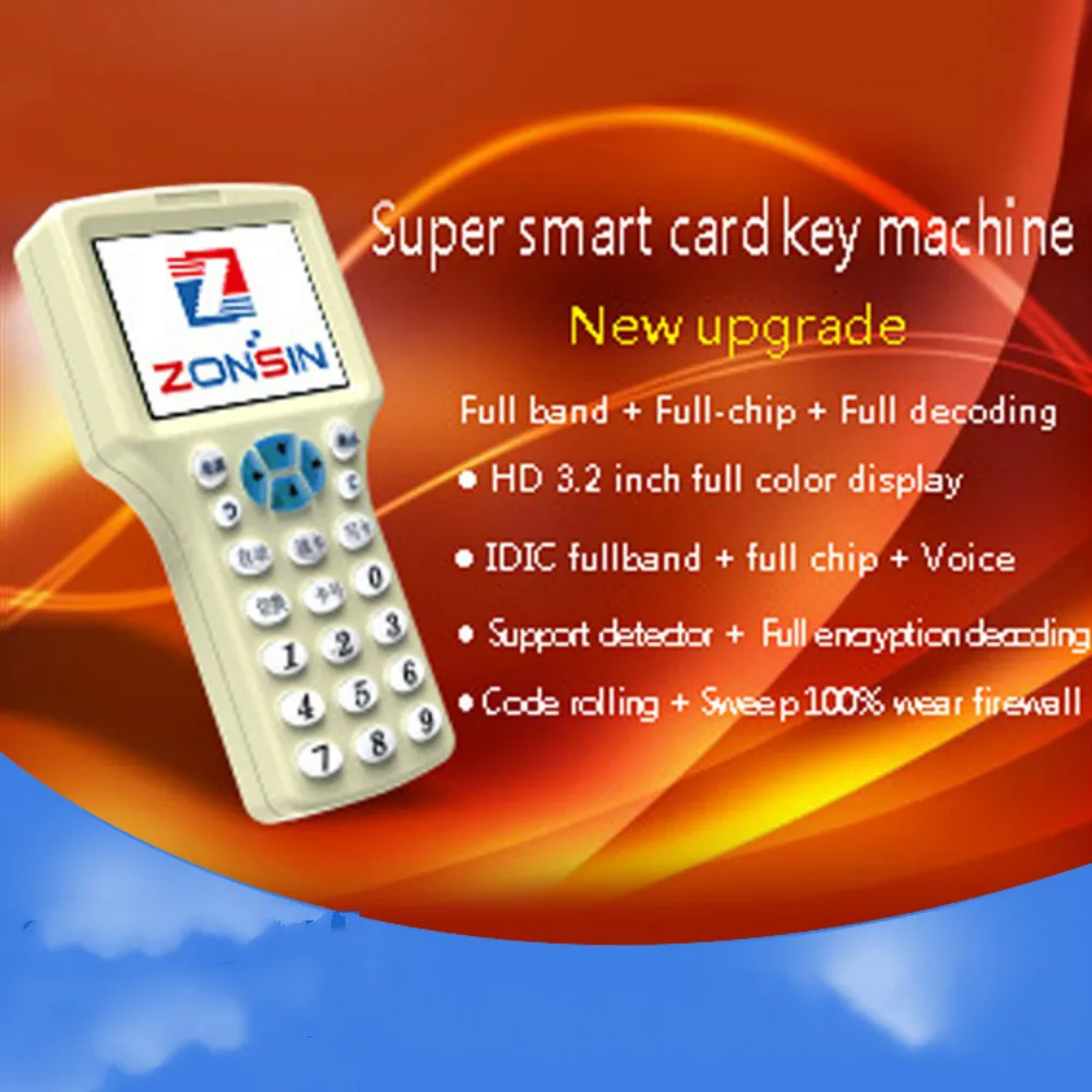 

Multi-function idic card Replicator ID IC access card Replicator ZX08CD English machine smart card