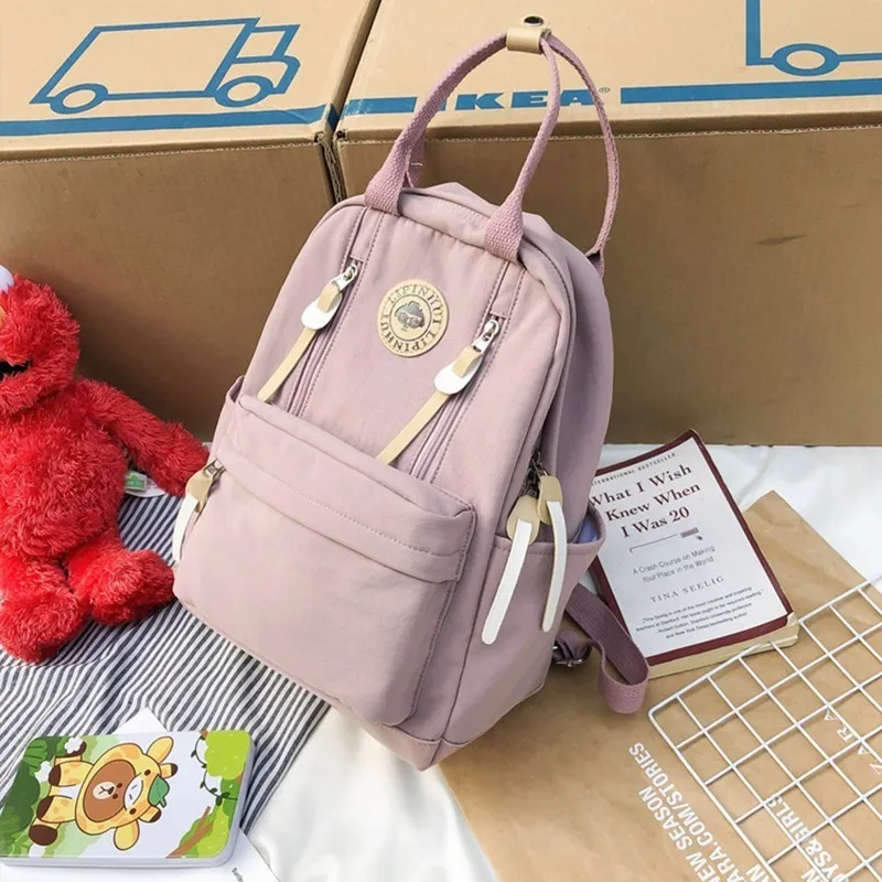 Women Fashion Nylon Back Pack Bagpack Female Designers Backpacks School Bags For Teenage Girls Backpack Bookbag High Quality Women Fashion Nylon Back Pack Bagpack Female Designers Backpacks School Bags For Teenage Girls Backpack Bookbag High Quality