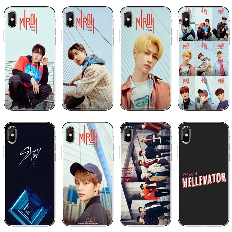 

Stray Kids MIROH UNVEIL Teaser For Samsung Galaxy A3 A5 A6 A6s A7 A8 A9s Plus star lite 2016 2017 2018 case Soft phone cases