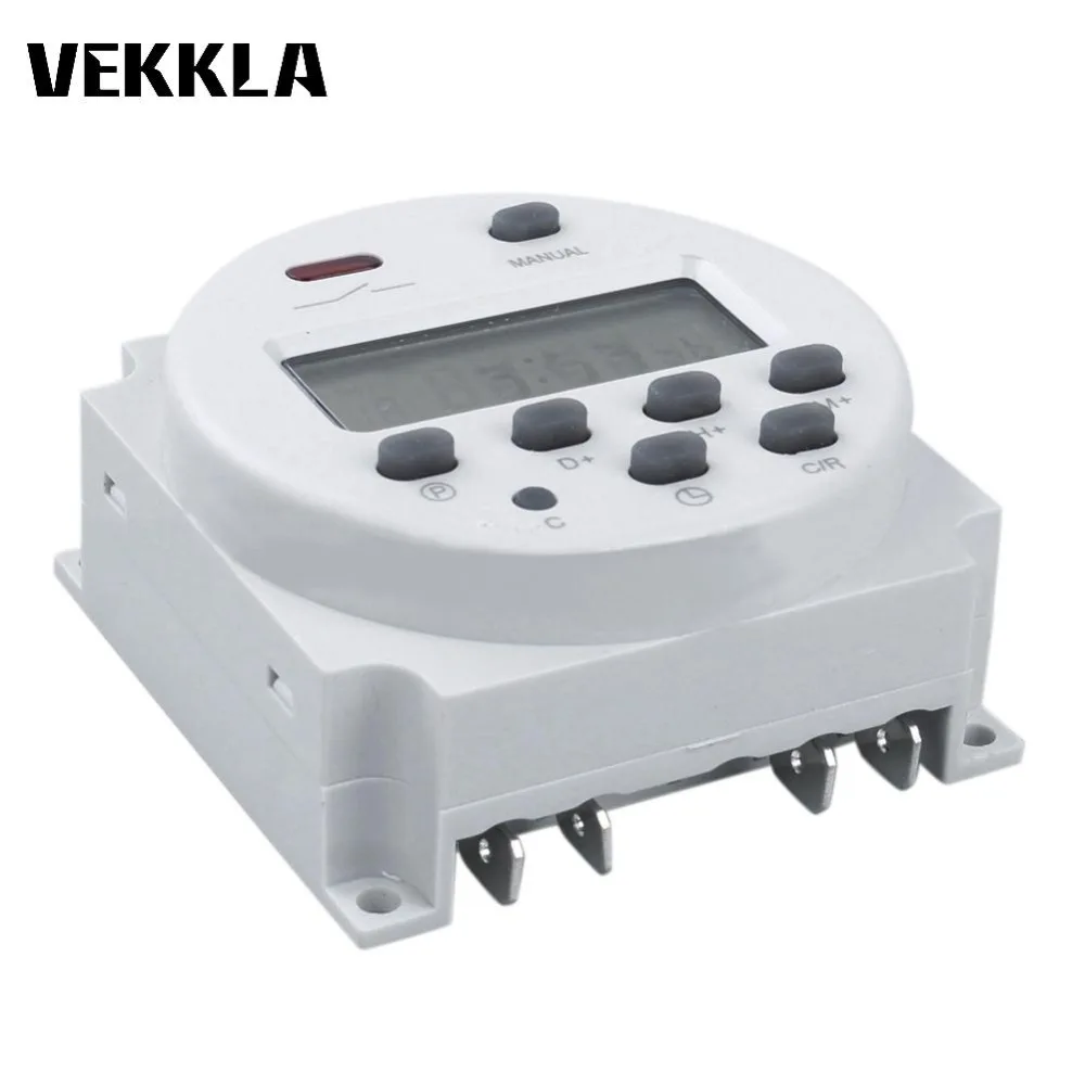 CN101A DC 12V 16A LCD Digital Power Programmable Timer Time Relay