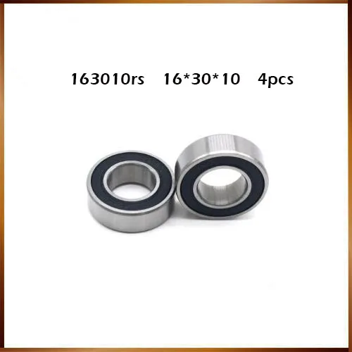 2pcs 6200zz schermati singola fila cuscinetto a sfere 9 x 10 x 30mm