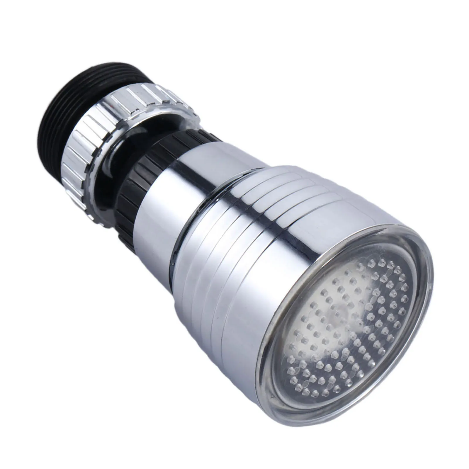 360 Degree Rotation Color Automatical Shower Hydroelectric Power Temperature Sensor Light Water Tap Glow LED Faucet for Kitchen