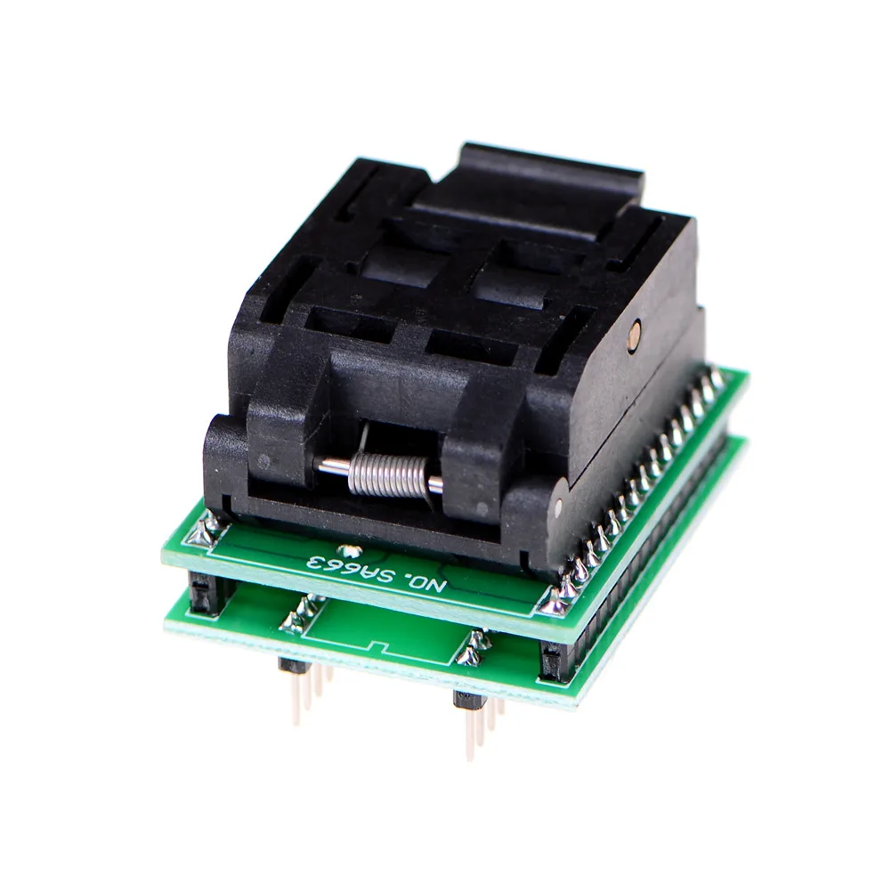 

43.2 * 35.6mm TQFP32 QFP32 LQFP32 TO DIP28 adapter socket support ATMEGA8 ATMEGA8A ATMEGA328 AVR MCU TL866A TL866CS