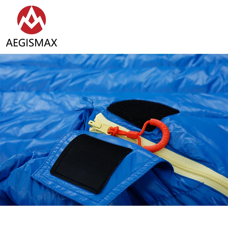 AEGISMAX M2 Синий 180x78 см взрослый уличный Кемпинг весна осень МФУ белый гусиный пух