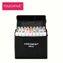 TouchFIVE30/40/60/80/168 Цвет маркер для рисования набор двойной головой художественный эскиз жирной кисть для рисования манга анимация дизайн товары для рукоделия