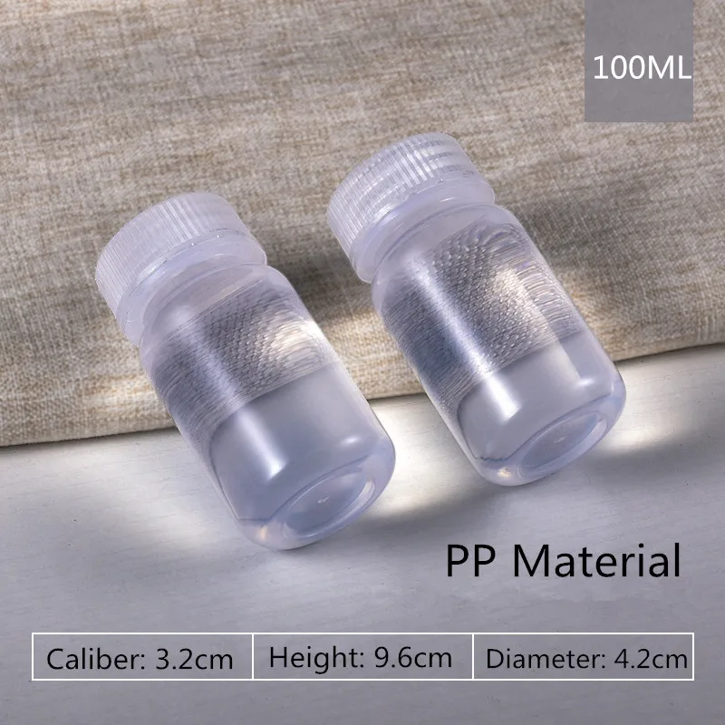 

20PCS/set 100ML Food Grade plastic bottle Cosmetics/pharmaceuticals/paints/oil Storage container PP material wholesale