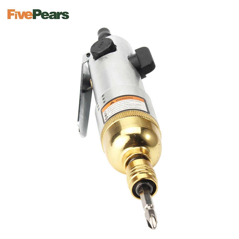 Pneumatic Air Screwdriver air tools Gold plating industrial air screw driver economic type free shipping FIvePears Pneumatic Air Screwdriver air tools Gold plating industrial air screw driver economic type free shipping FIvePears