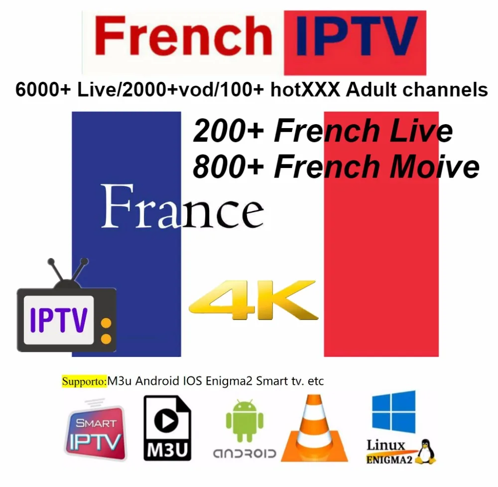 ريسيفر لتليفزيونات أندرويد الذكيّة مع 1000 + قناة أوروبا العربية الفرنسية بلجيكا IPTV الاشتراك LEADTV ل M3U APK فرنسا البلجيكي العربية