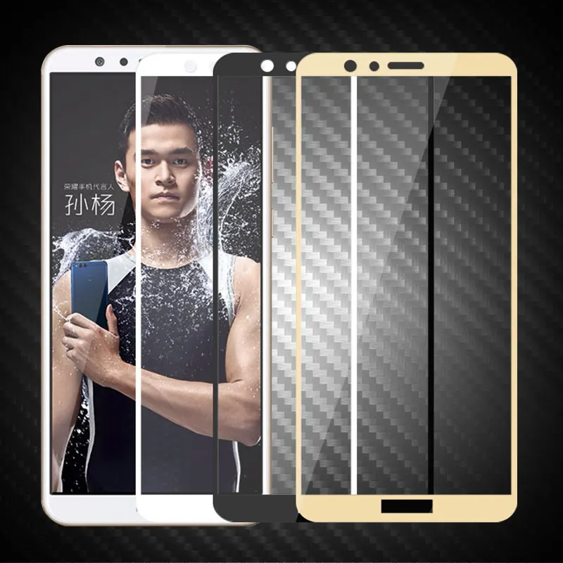 

Full Cover Tempered Glass For Huawei Honor 7X Screen Protector For Huawei Honor 7X Protective Film Honor7X Phone Cover Glass