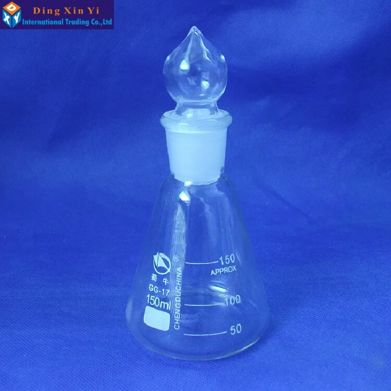 10pieces-lot-150ml-triangle-iodine-volumetric-flaskiodine-number-flaskiodine-flask