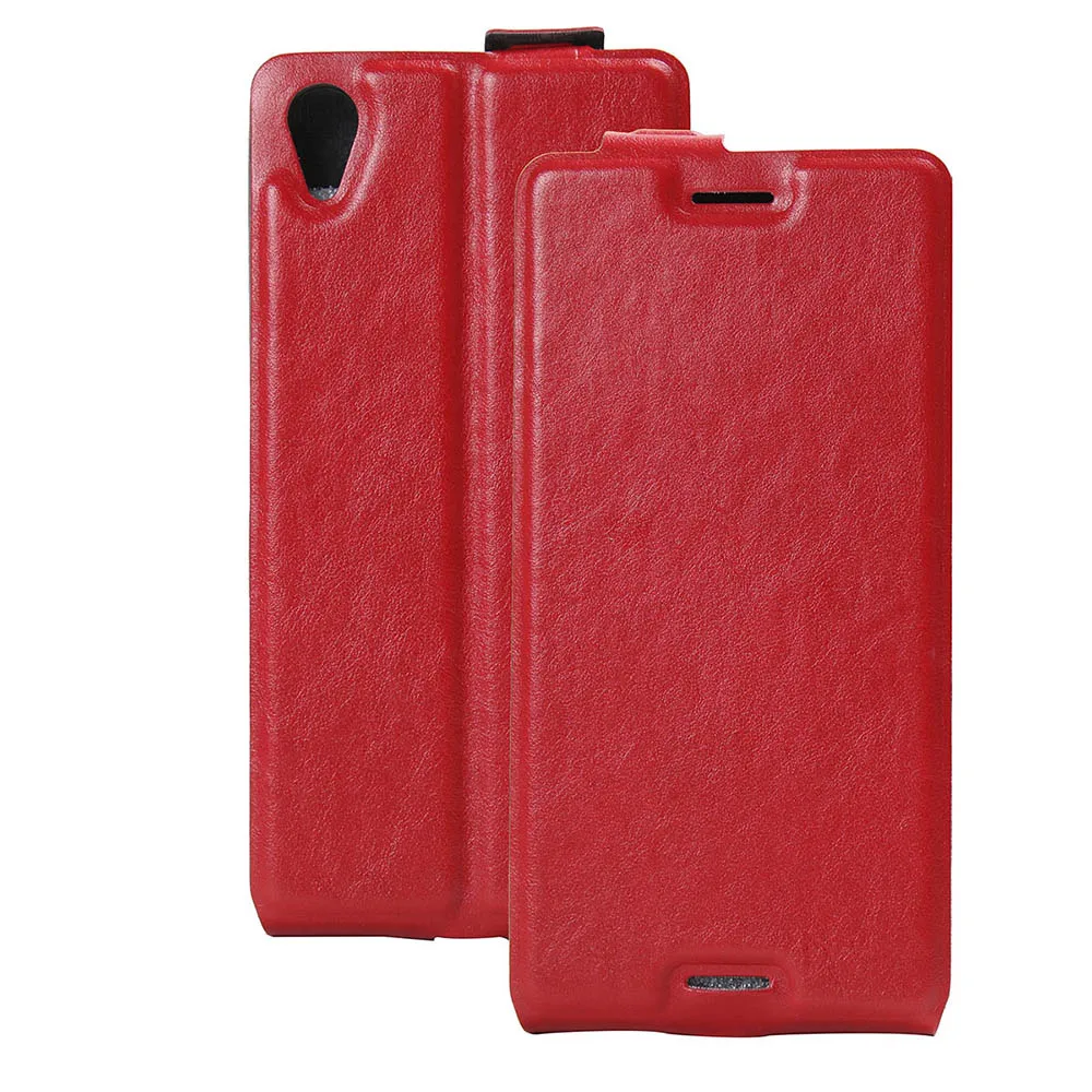 Simple Vintage Flip Leather Case Cover For Sony Xperia X F5121 / Dual F5122 (5.0 Inch) |