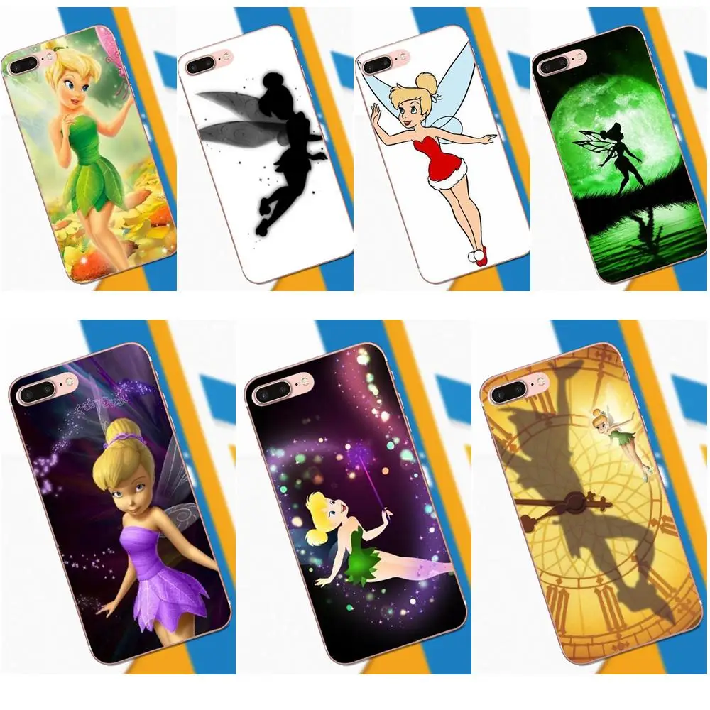 

Soft TPU Custom Phone Cartoon Tinkerbell Tinker Bell For Huawei Mate 7 8 9 10 P7 P8 P9 P10 P20 Lite Plus Pro GR5 P Smart 2017