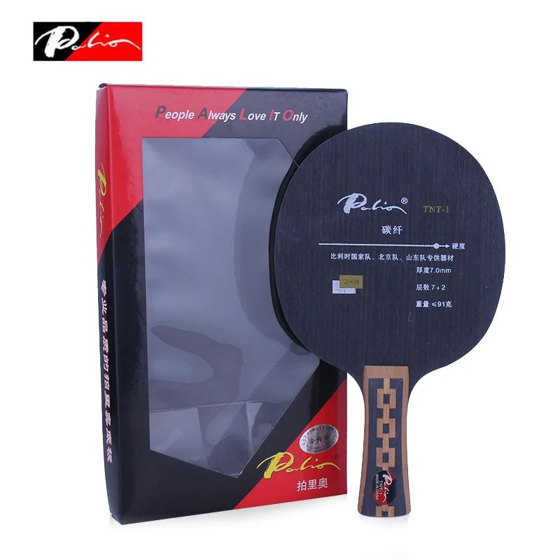 Palio TNT-1 (TNT1) TNT 1 7 Wood+4 carbon Table Tennis Blade for PingPong Racket