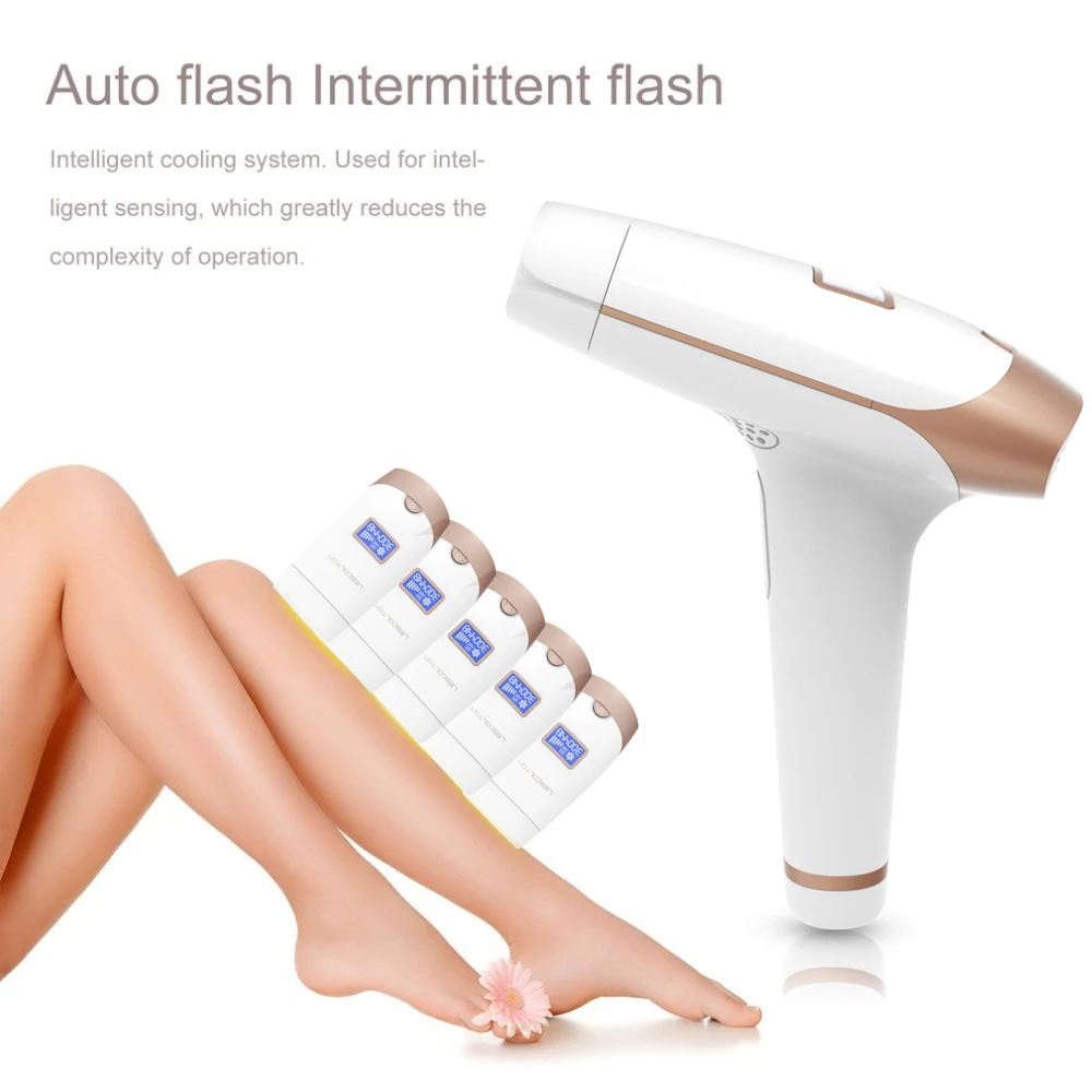 Laser Epilator 300000 Pulsed IPL Hair Removal Device Home Permanent
