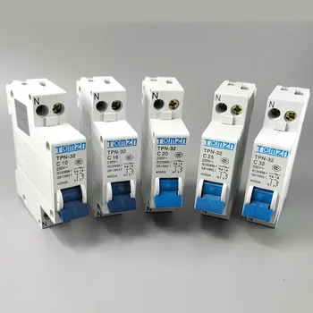 

TPN 1P+N Mini Circuit breaker MCB 10A,16A,20A,25A,32A