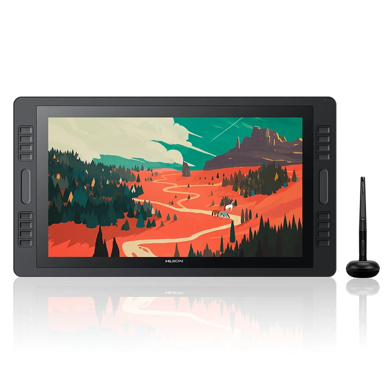 

Huion KAMVAS Pro 20 2018 Battery-Free Tilt Support Graphic Drawing Pen Display Monitor 8192 Level with Express Keys Touch Bars