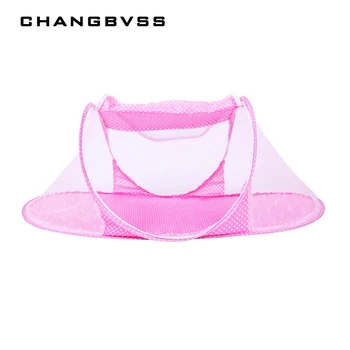 

Infant Baby Bedding Crib Mosquito Net for Baby,Portable Mosquito Mesh Netting Toddler Cots,Fodable Summer Mosquito Nets Insect