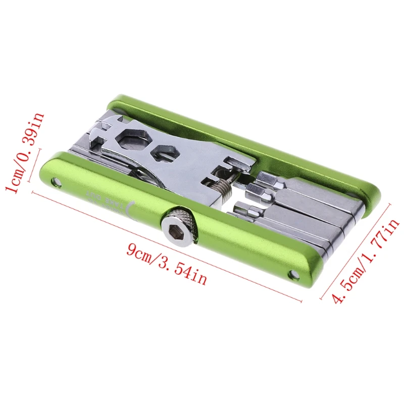 

Bicycle Repair Tool Multi-functional Tool Kits Hex Spoke Wrench Screwdriver