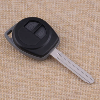 

CITALL 2 Buttons Car Replacement Remote Key Shell Case Fob for Suzuki Grand Vitara Swift Liana 2003 2004 - 2009 2010 2011 2012