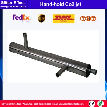 

Hand-hold portable DJ Disco club Co2 jet Special Effect column Co2 6-8m theater stage fog shooting machine