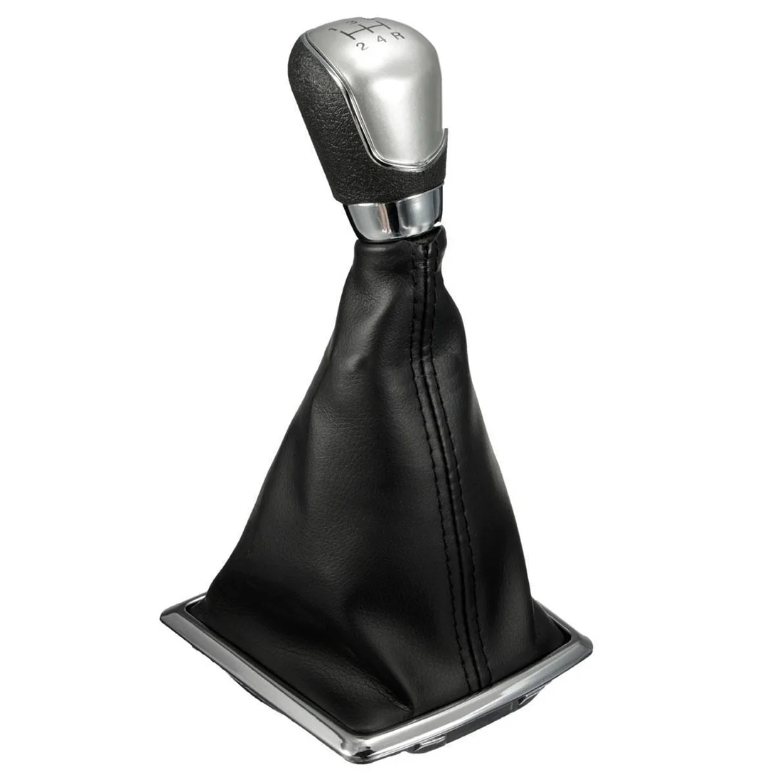 5 Speed Gear Shift Knob Stick Lever Gaitor Gaiter Boot Cover For Ford