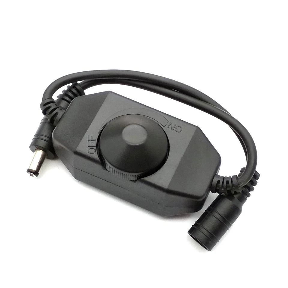 DC12V-24V мини Диммер светодиодный регулятор яркости для 3528 5050 5630 одноцветная