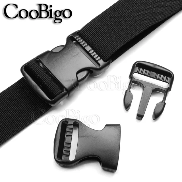 Cinghie Di Tensione In Nylon Nero Con Fibbie Regolabili - 4 Pezzi, Larghezza 25mm, Lunghezza 2,5m, Portata 50kg
