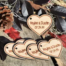 Персонализированные Свадебные сувениры бирки, деревенский свадебный душ ярлыки спасибо Свадебные бирки на заказ сохранить дату деревянные бирки