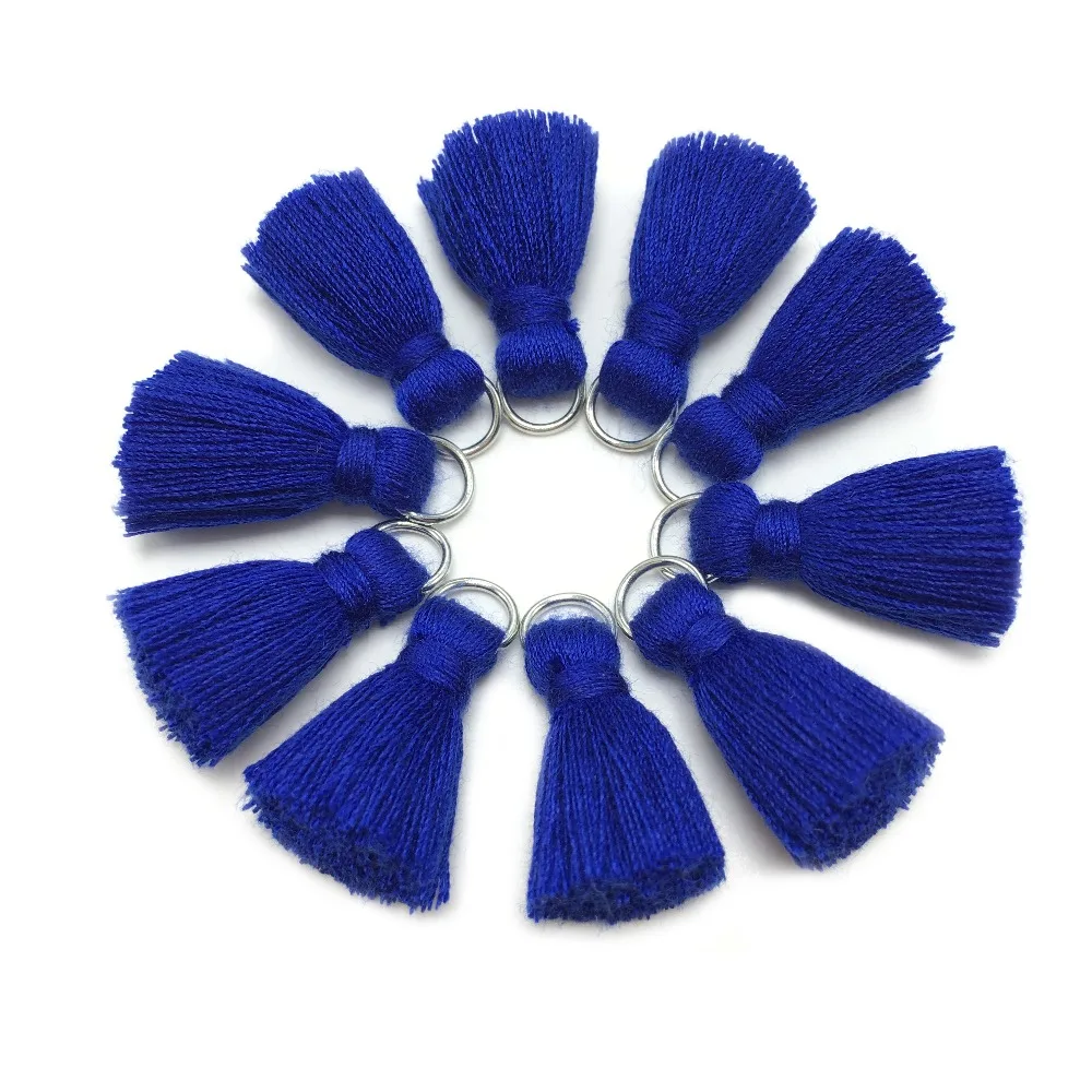 CHENGRUI L46,2cm, 술, 면 술, 미니 술, 보석 액세서리, diy 액세서리, 귀걸이 재료, 10 개/가방