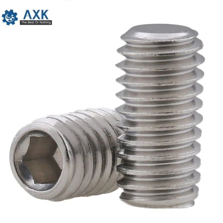 1 10 50pc M6 M8 M10 M12 M16 DIN913 304 Edelstahl Allen Kopf Hex Hexagon 
